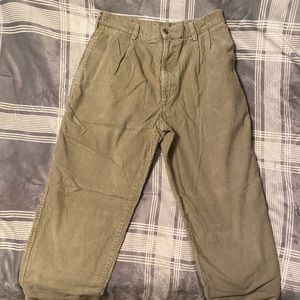 Men’s vintage 1952 Woolrich cream colored corduroys